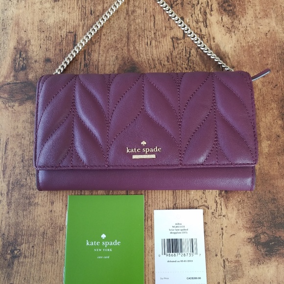NWT Kate Spade NWT Milou Briar Lane Quilted Wallet - Picture 7 of 8